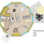 Ferienhaus Kugelhaus Kia Penzlin